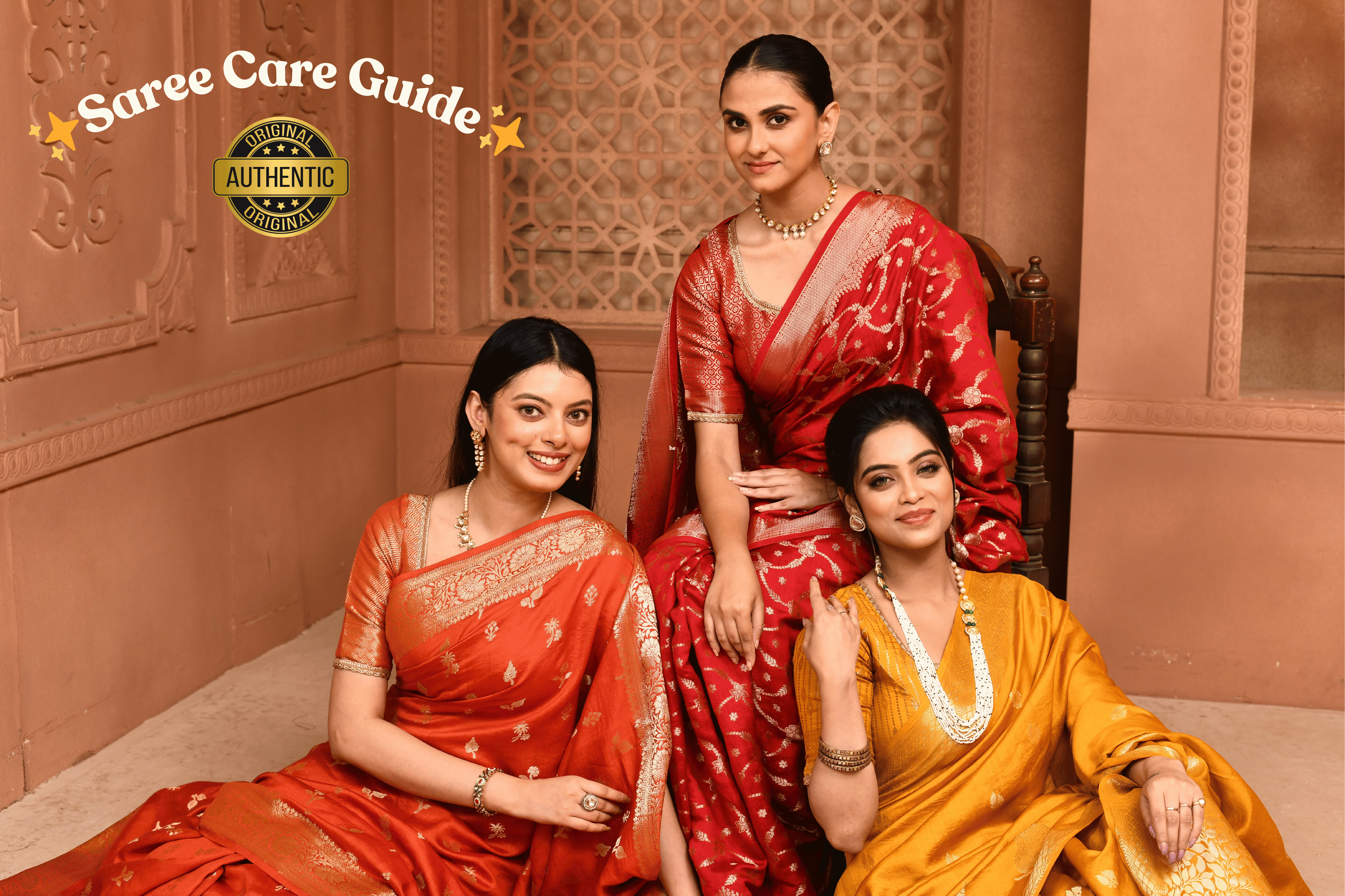 How to Take Care of Your Sarees at Home: A Complete Saree Care Guide