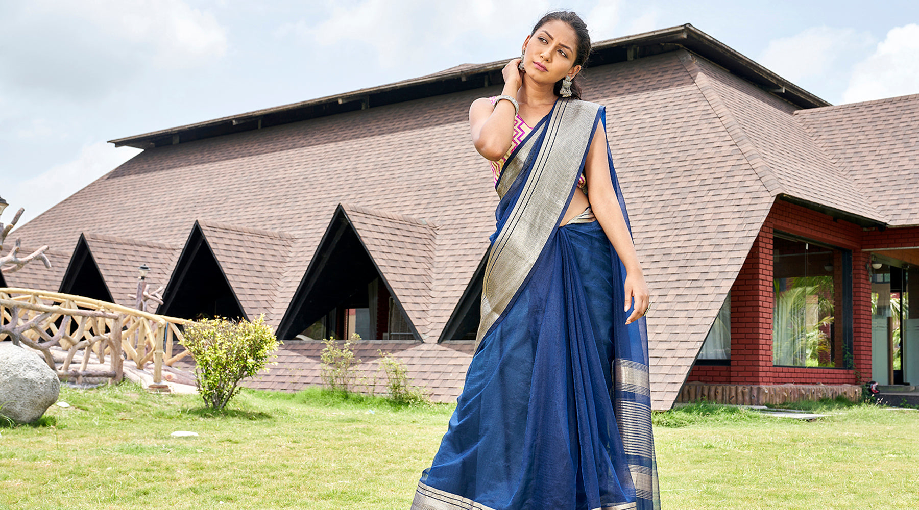 The Lord of Colours Saree
