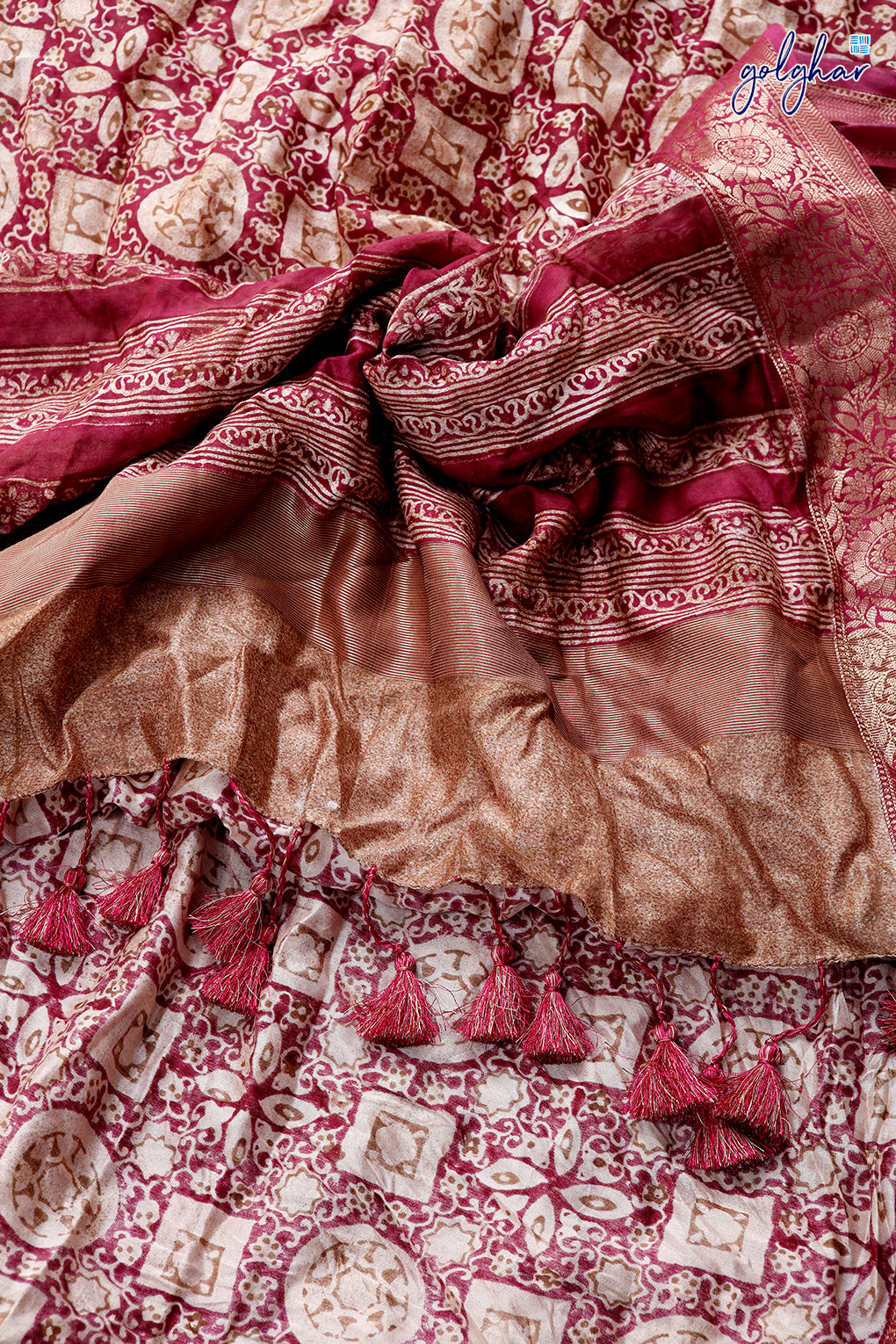 Dusty Rose (Saree)