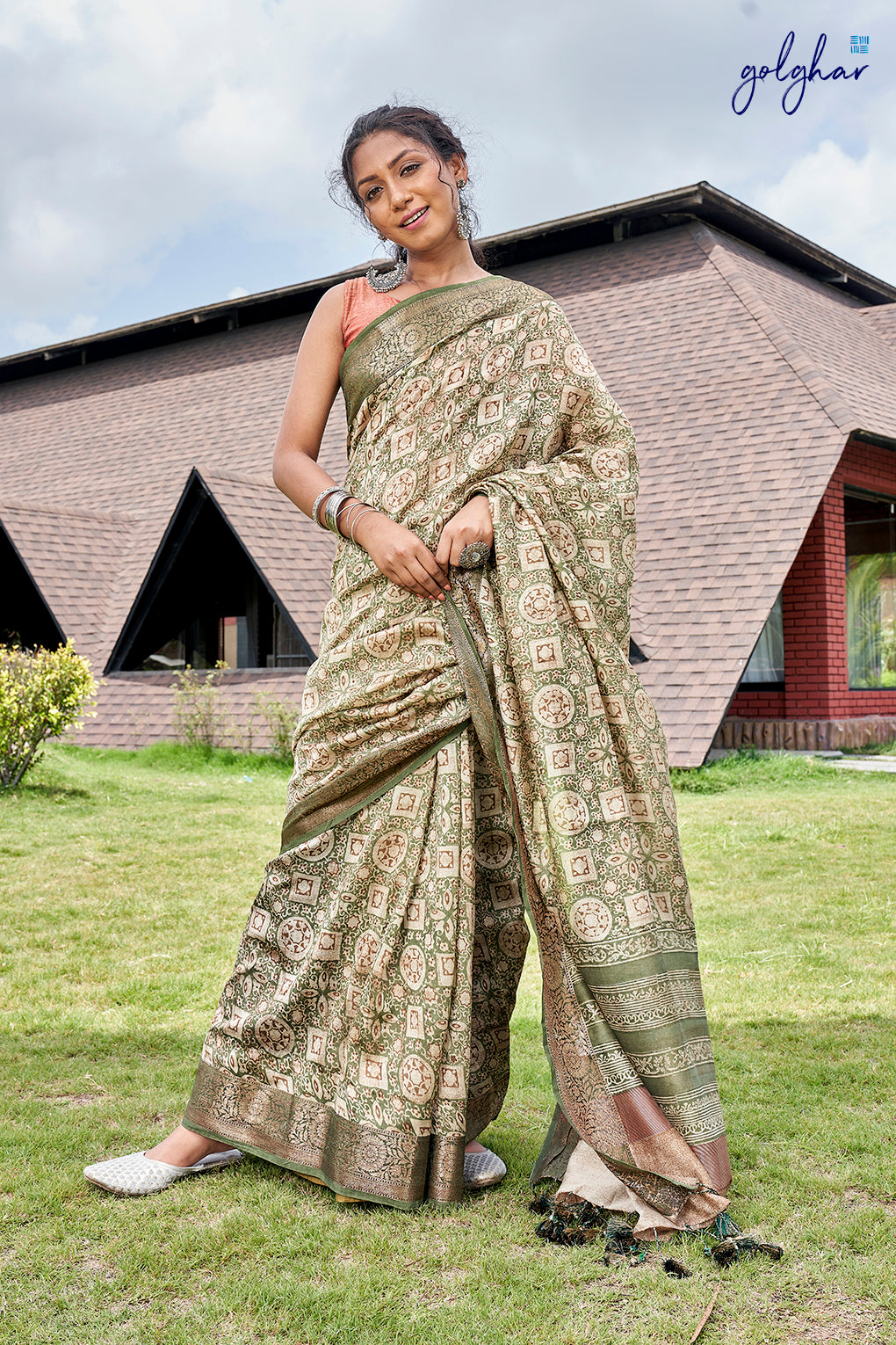 Dusty Miller (Saree)