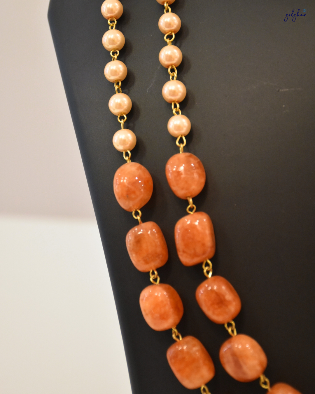 Gulraaz Necklace (Coral)