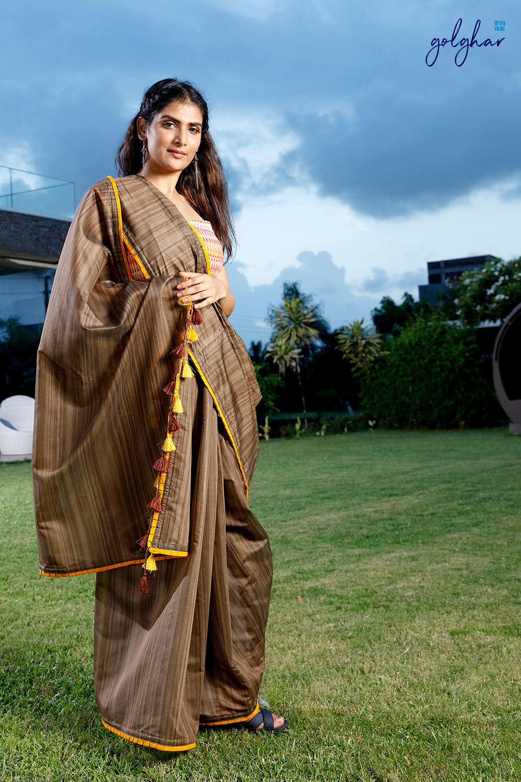 Opalescence (Saree)