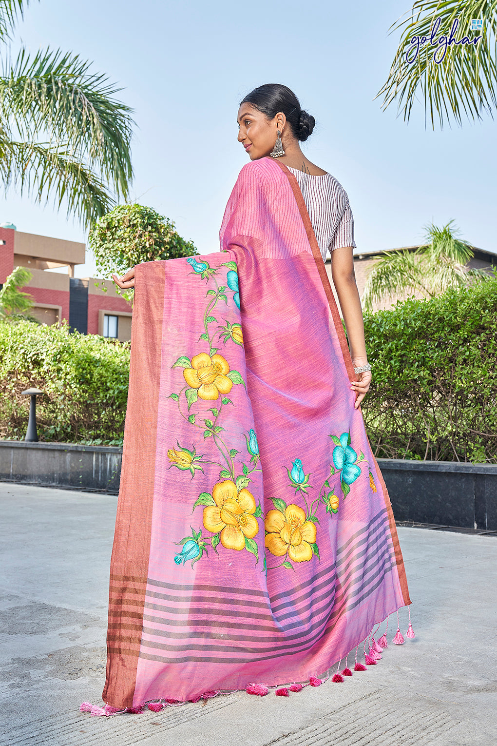 Pearly Pink (Saree)