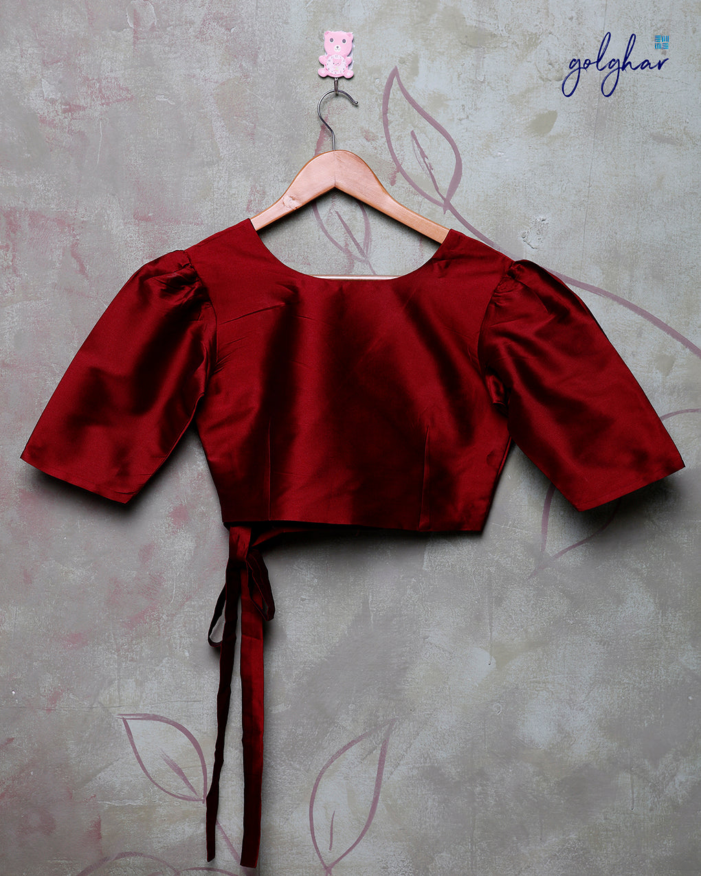 Front Tafetta designer blouse