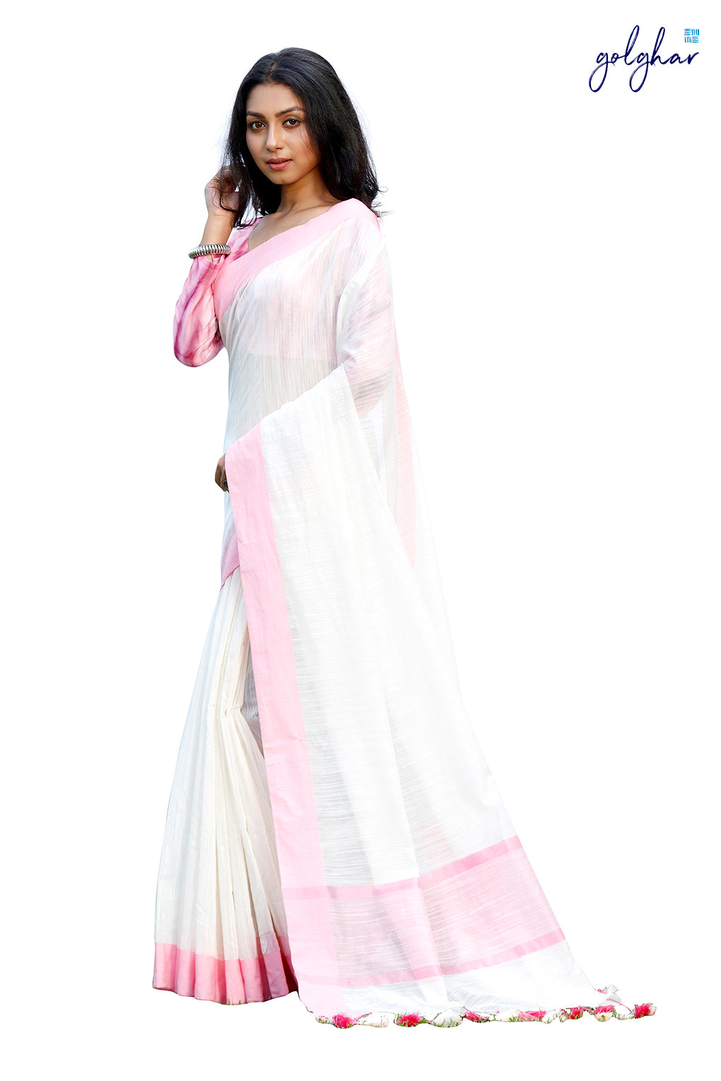 Brisk Pink (Saree)