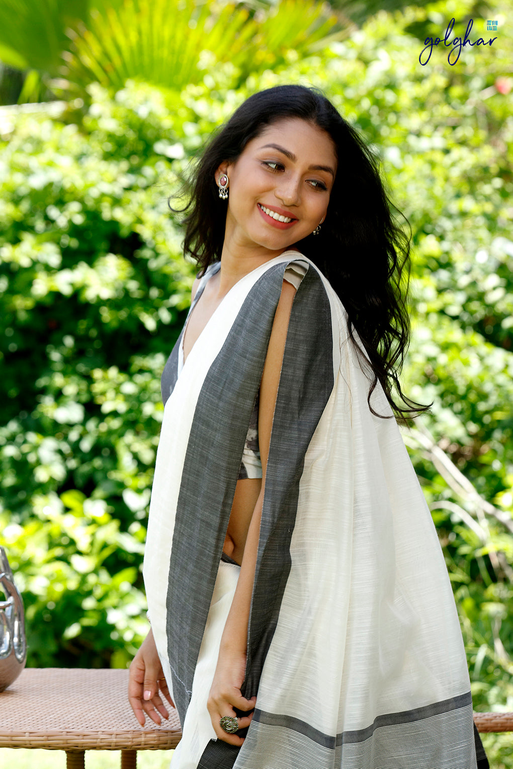 Ebony Euphony (Saree)