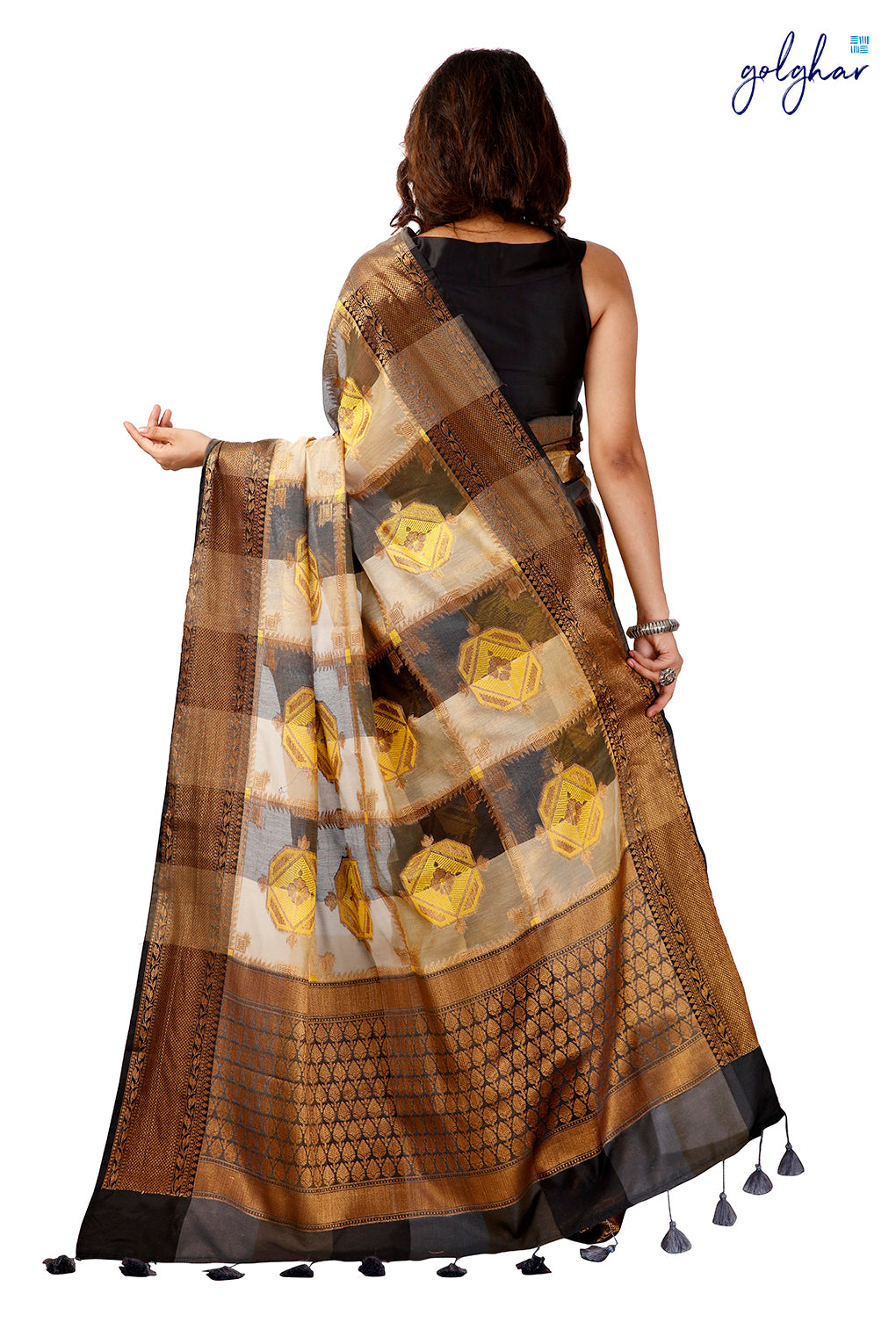 Tinsel Twilight (Saree)