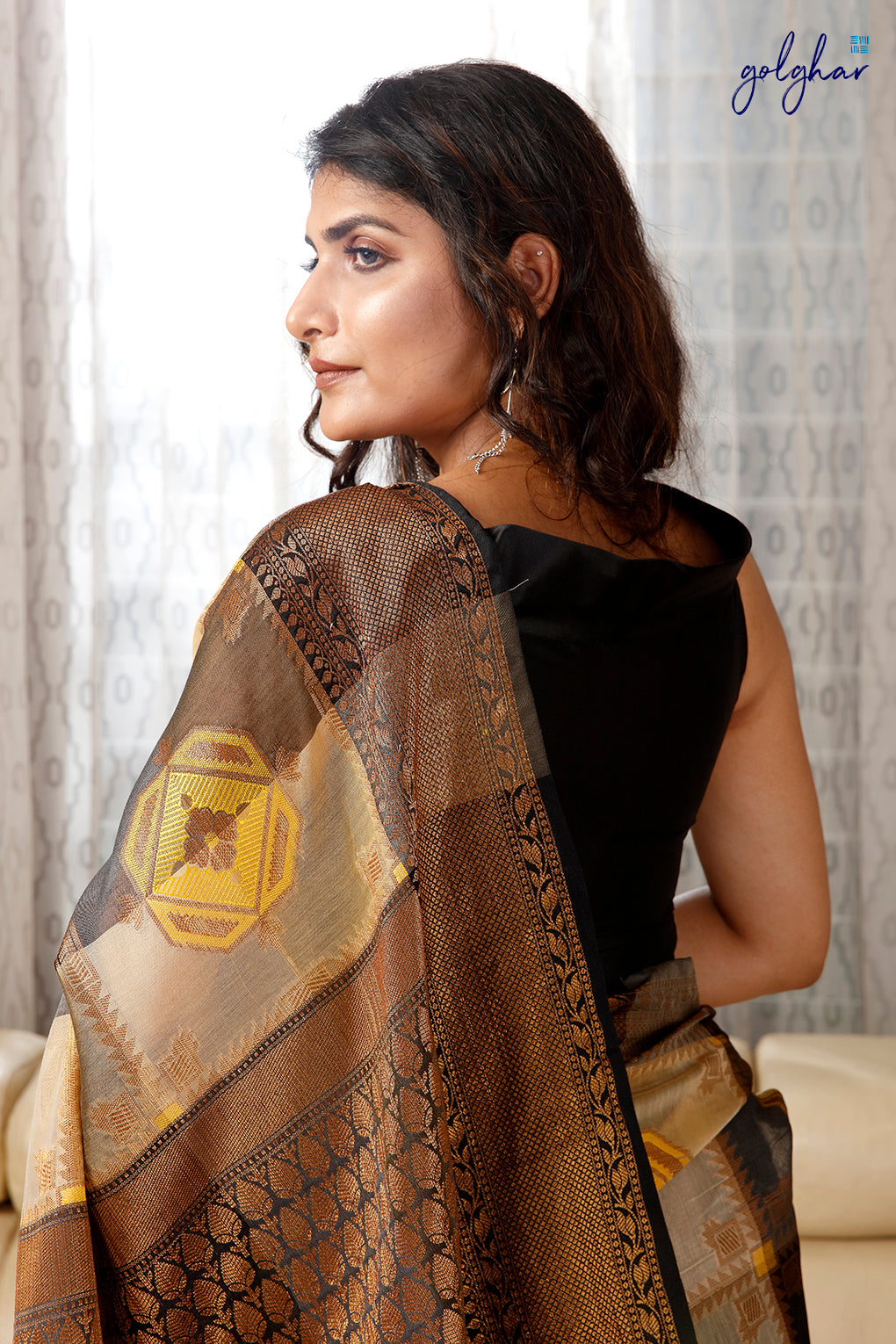 Tinsel Twilight (Saree)