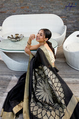 Moonlight Black (Saree)