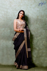 Moonlight Black (Saree)