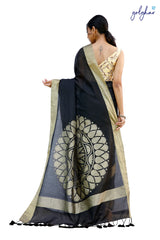 Moonlight Black (Saree)