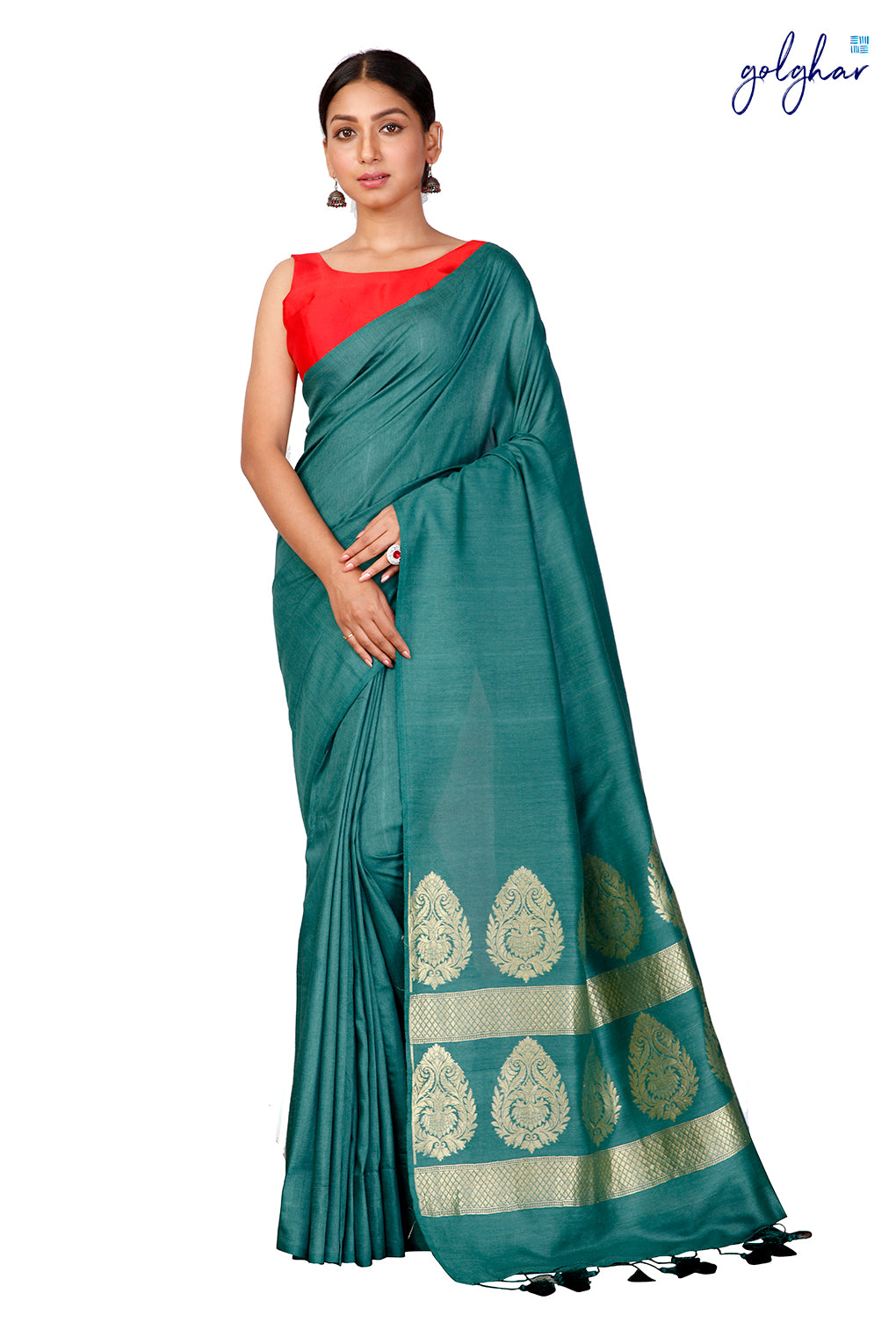 The Green Jazz (Saree)