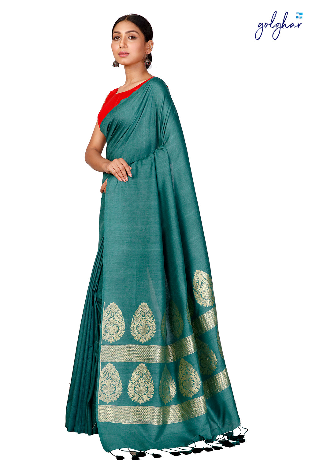 The Green Jazz (Saree)