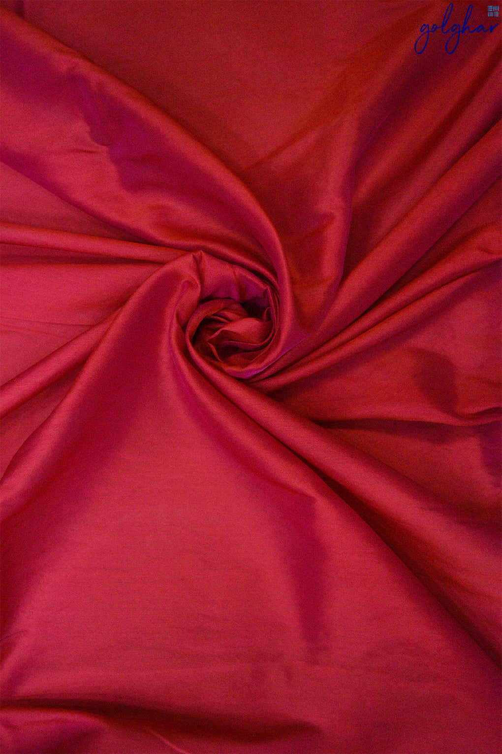 Tissue Fusion Turning Weave Katan Silk Short Fuchsia Banarasi Saree