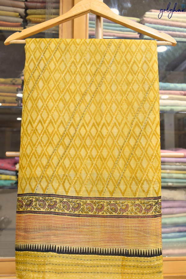 Golden Mustard (Saree)