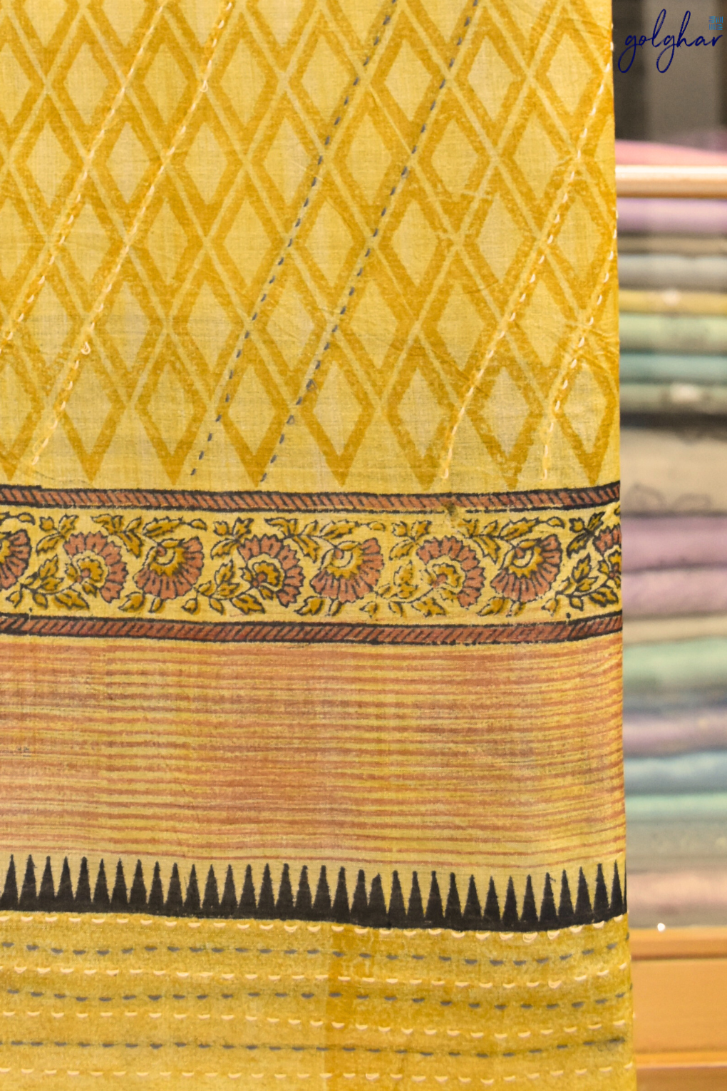 Golden Day (Saree)