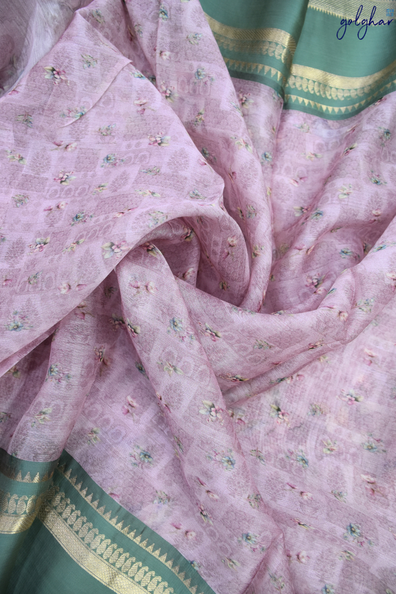 Bloom & Blush (Saree)