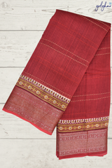 Crimson Mist (Saree)