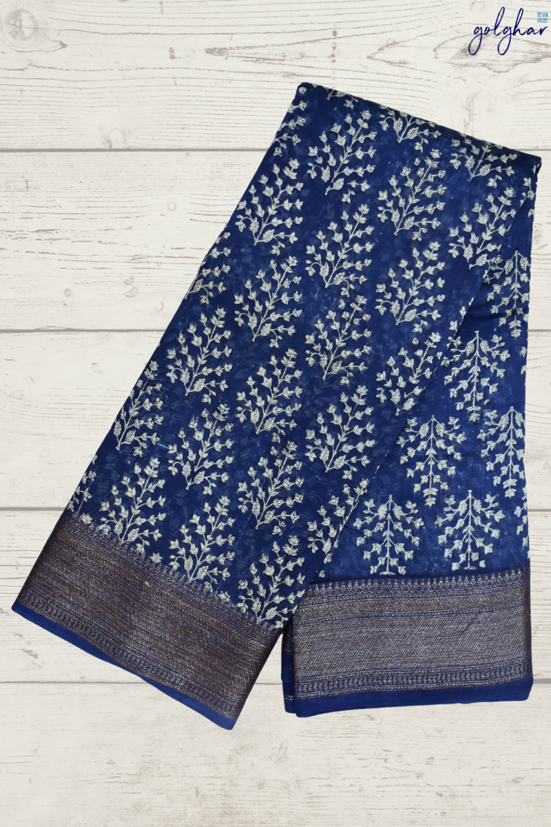 Ocean Drizzle (Saree)