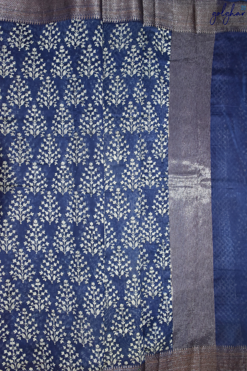 Ocean Drizzle (Saree)