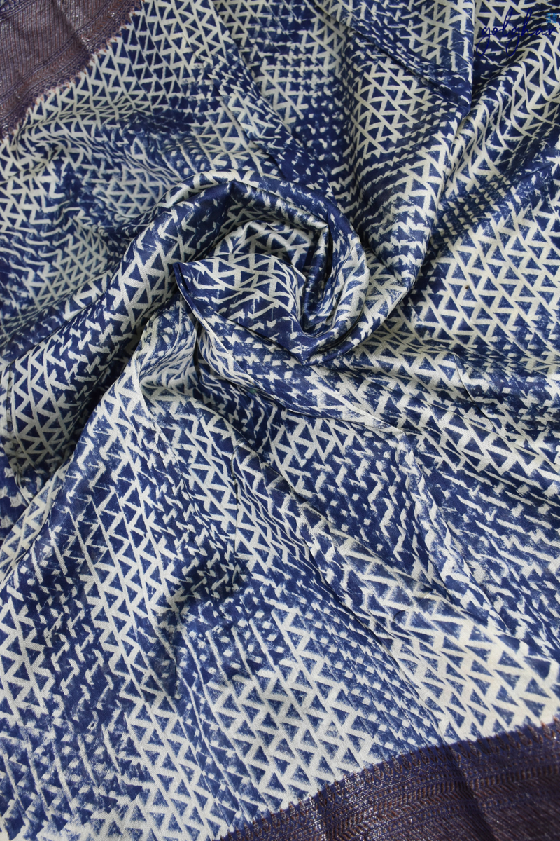 Ocean Drizzle (Saree)