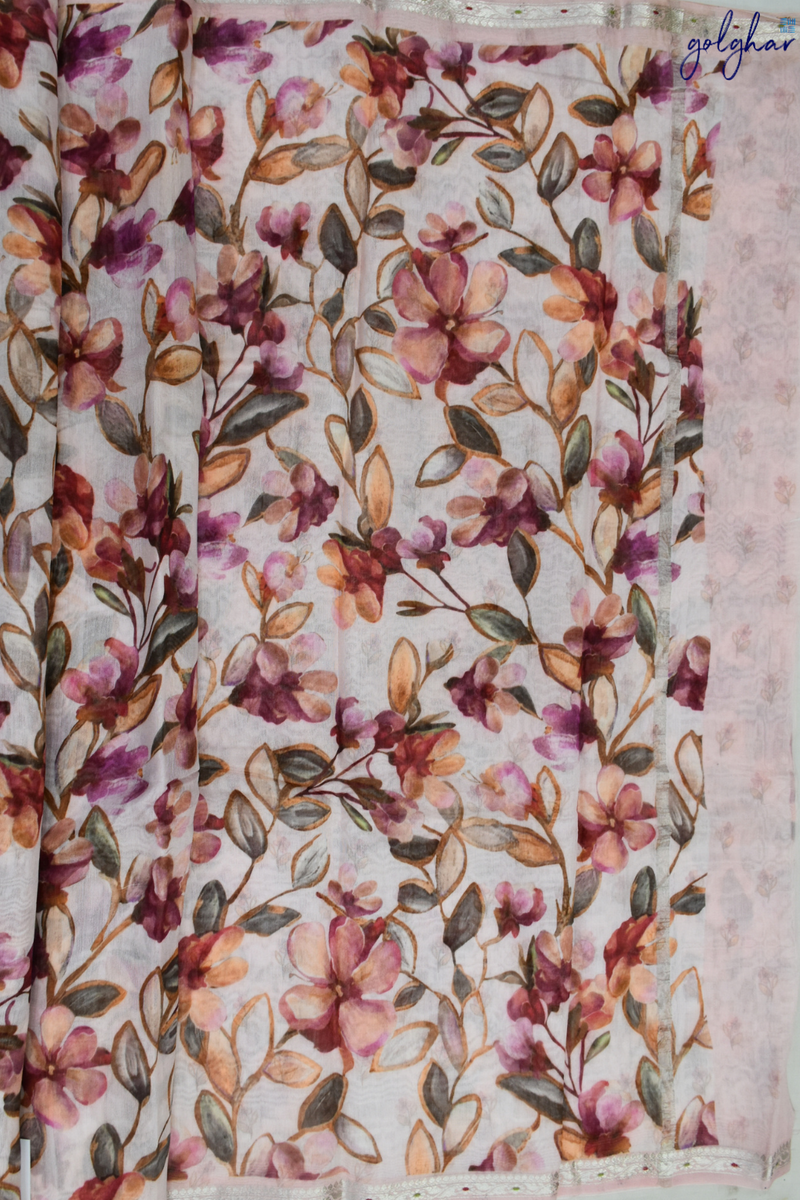 Pink Serenity (Saree)
