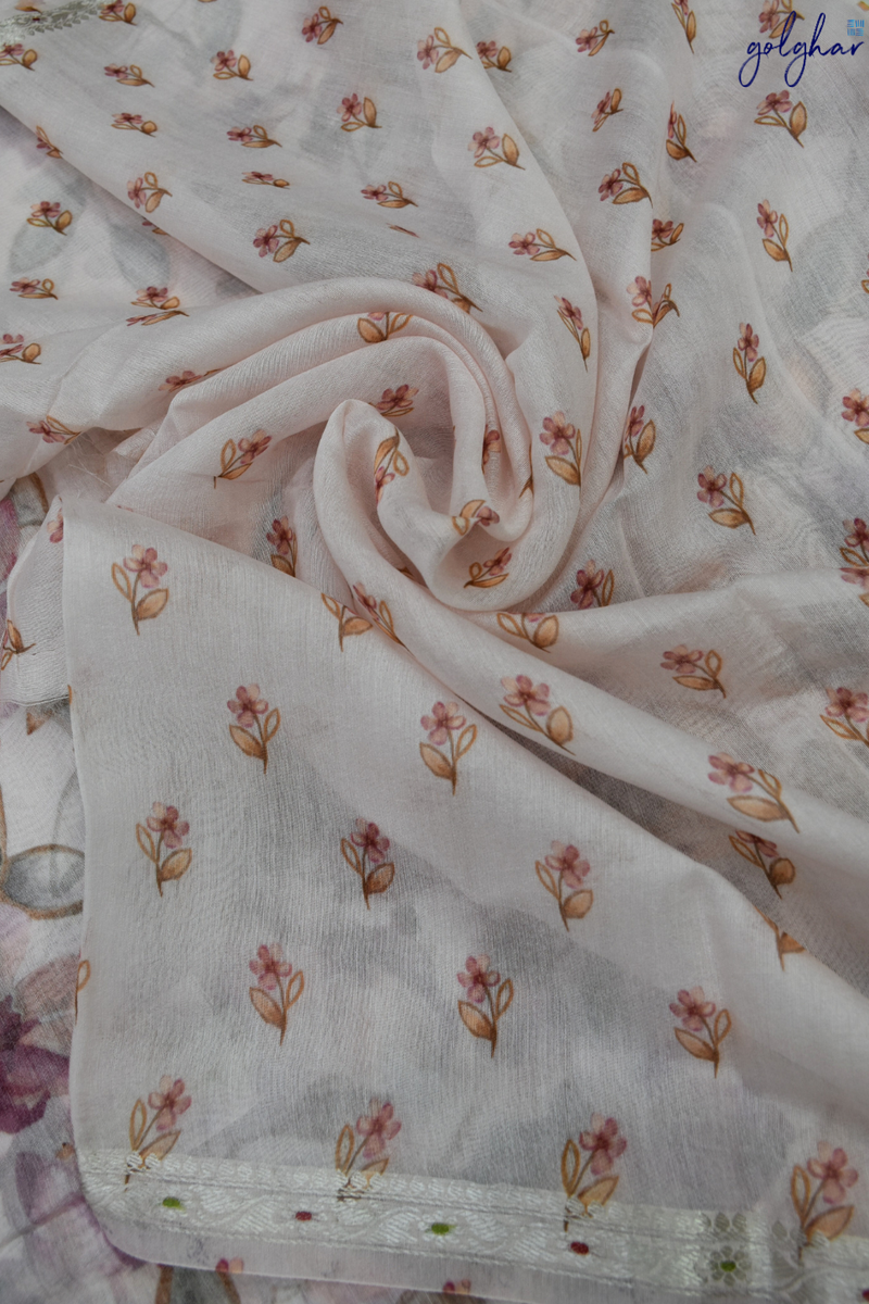Pink Serenity (Saree)
