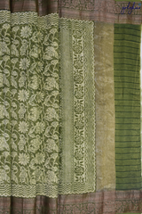 Moss Magic (Saree)