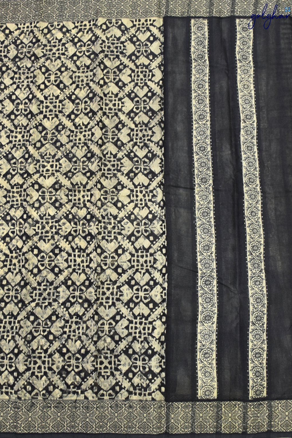 Black Orchid (Saree)