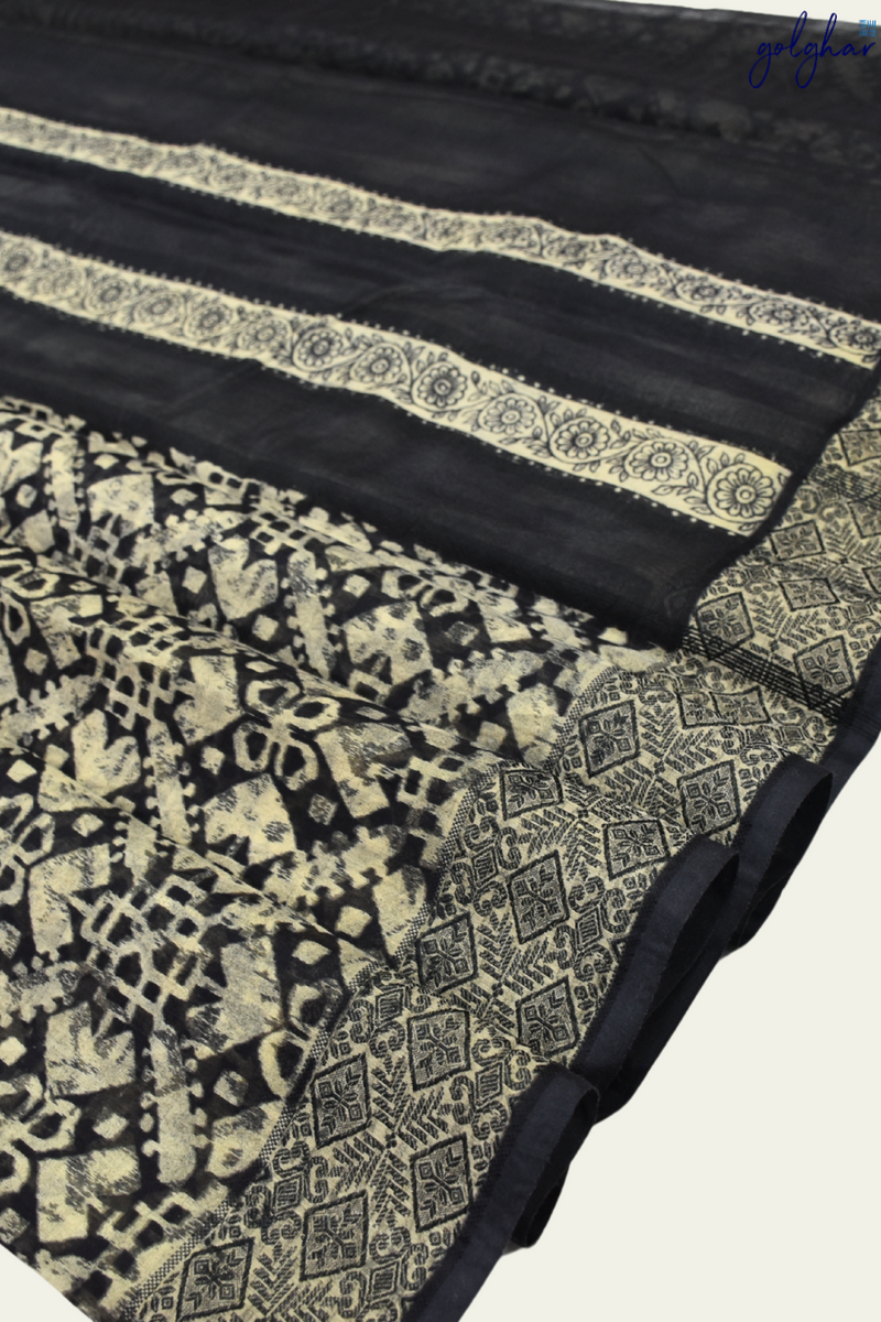Black Orchid (Saree)