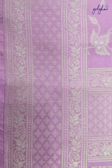 Katan Silk Blush Pink Handloom Banarasi Saree