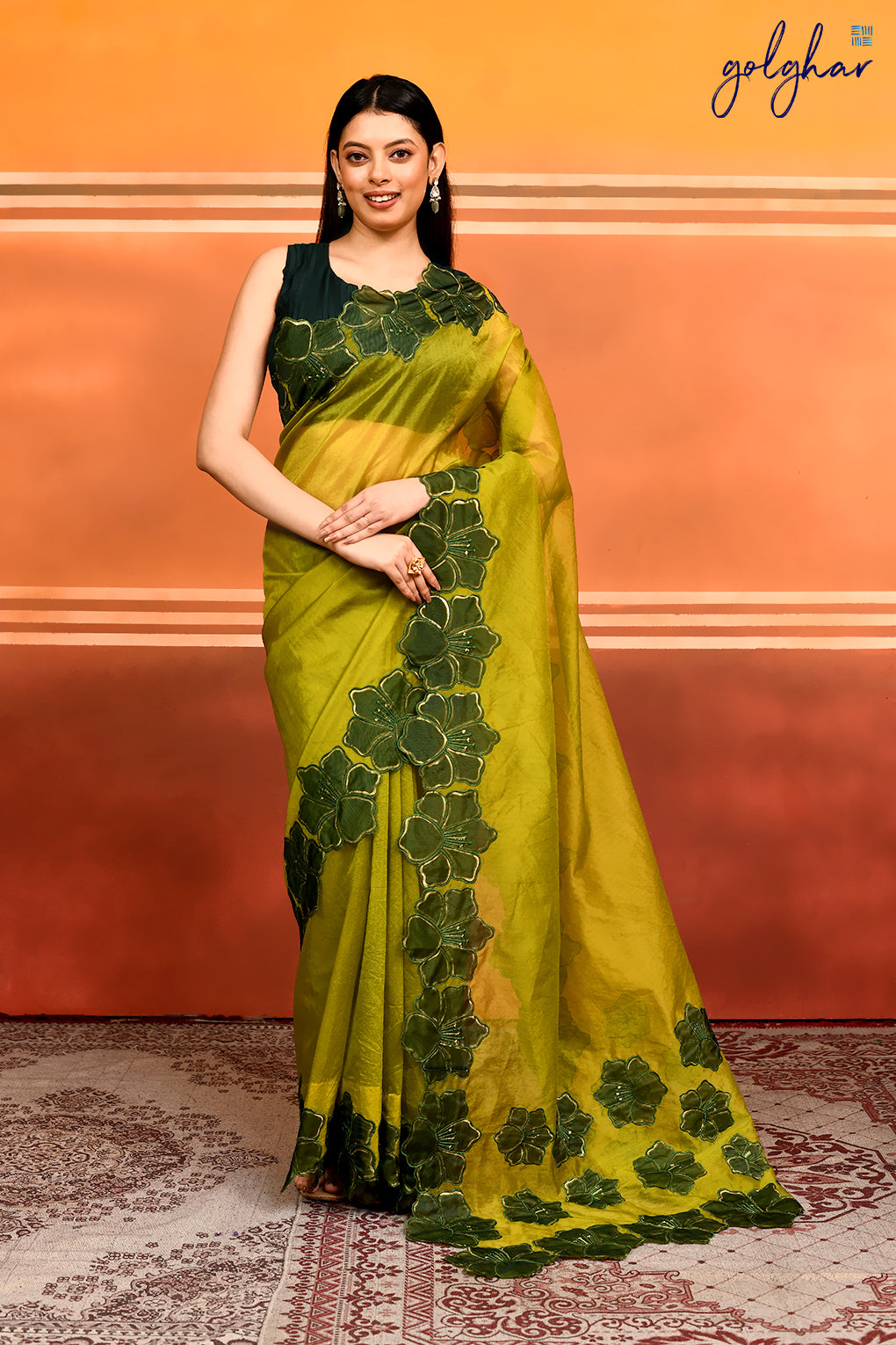 Matcha Mood (Saree)