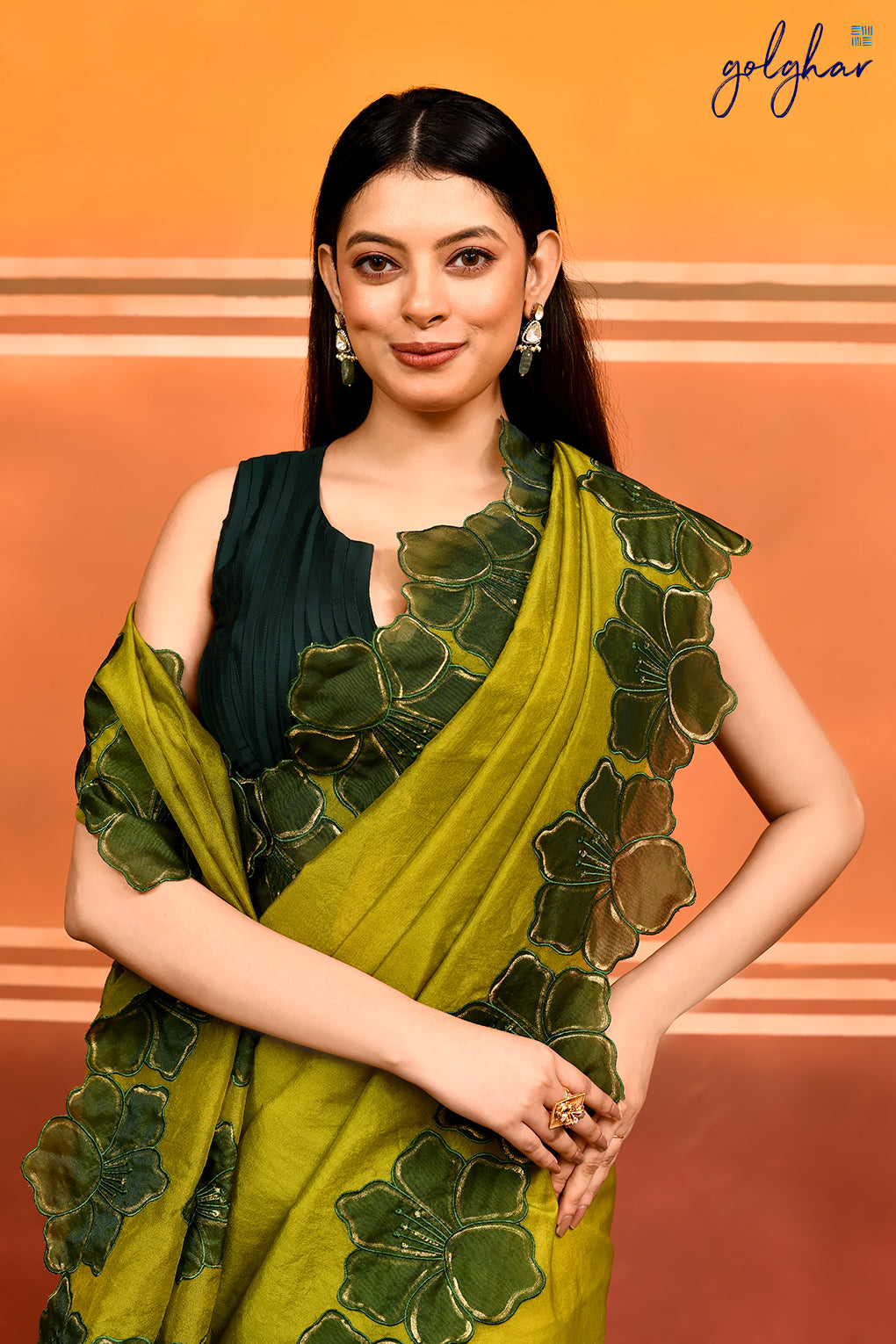 Matcha Mood (Saree)