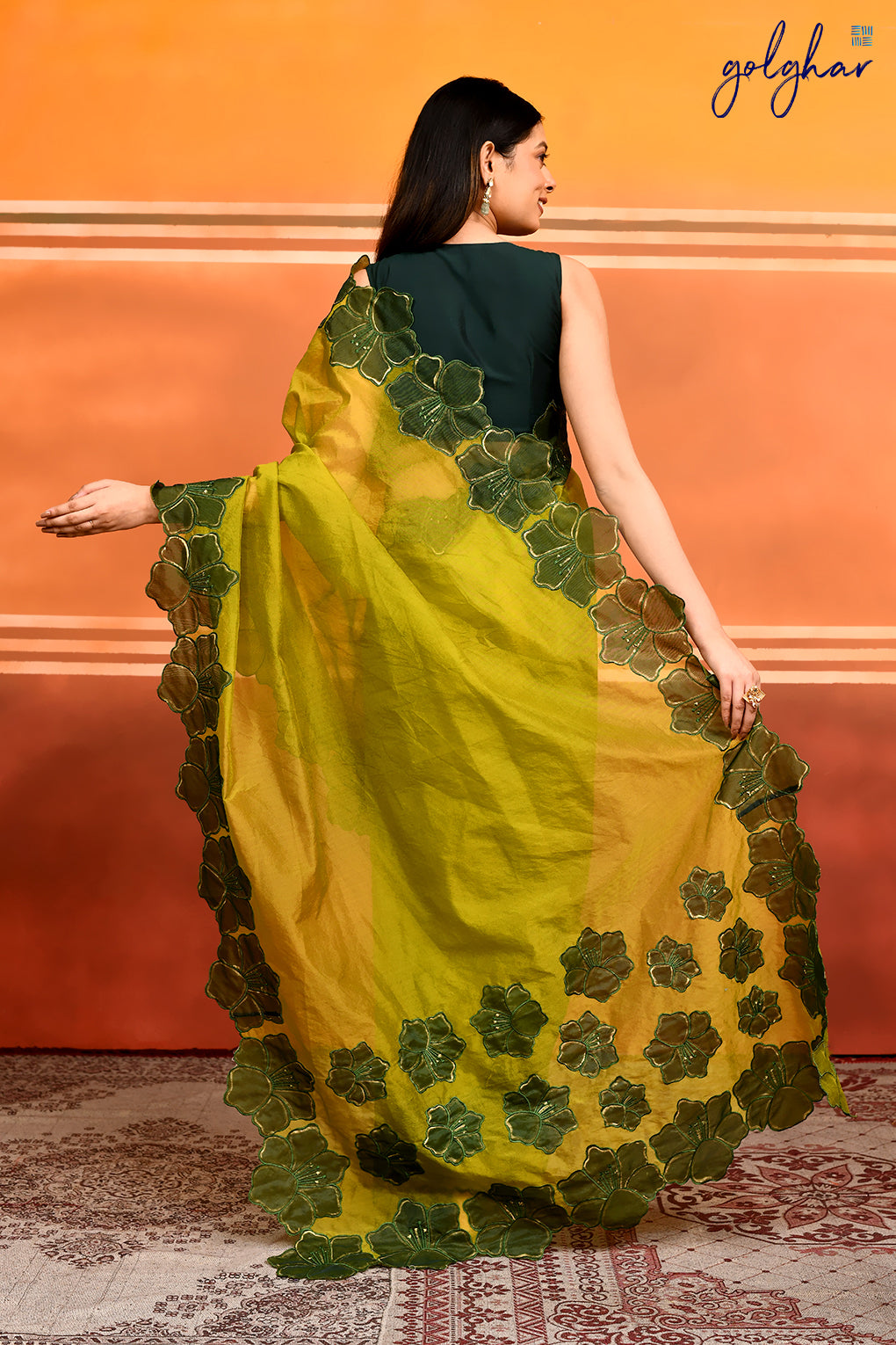 Matcha Mood (Saree)
