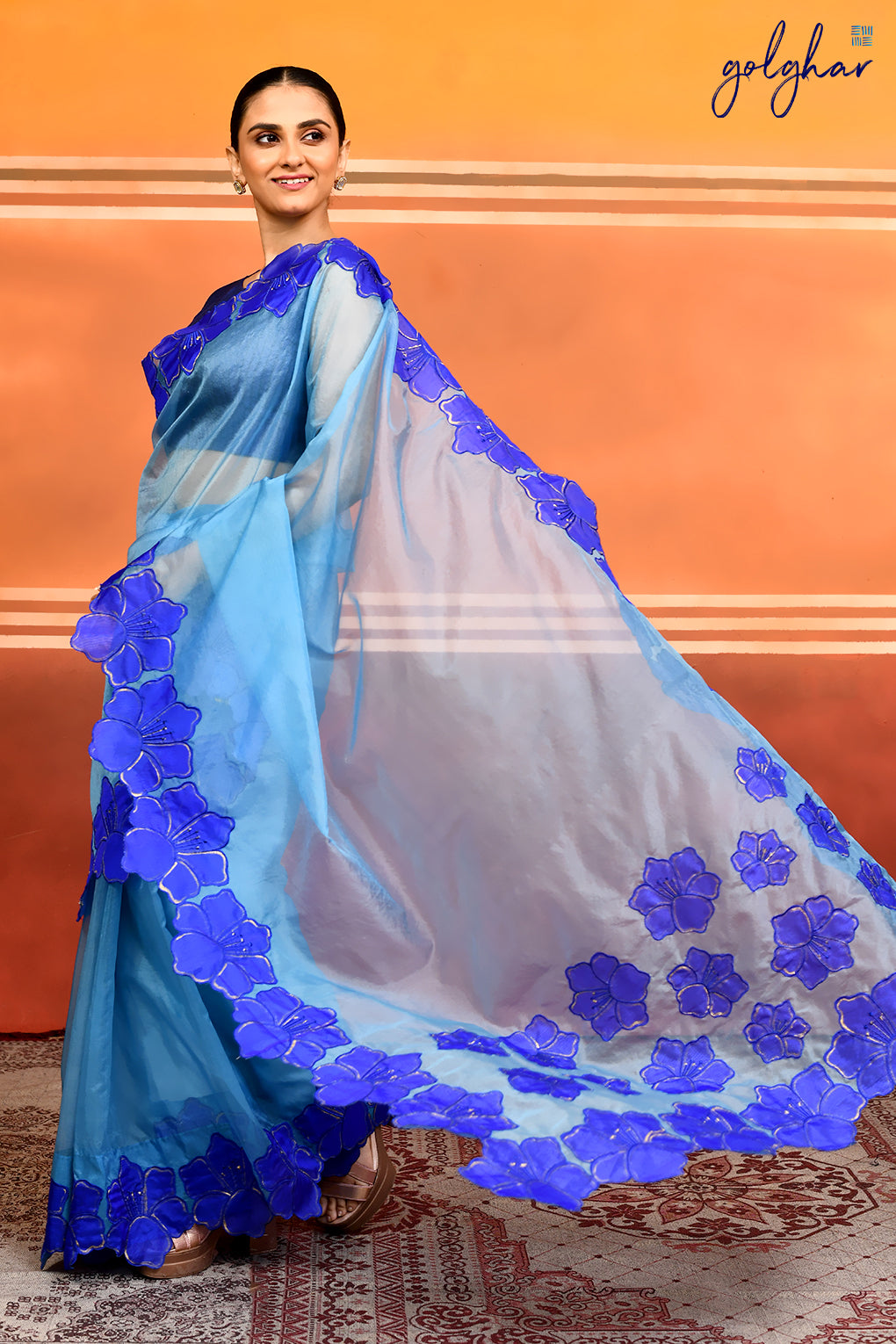 Petals in Sky (Saree)