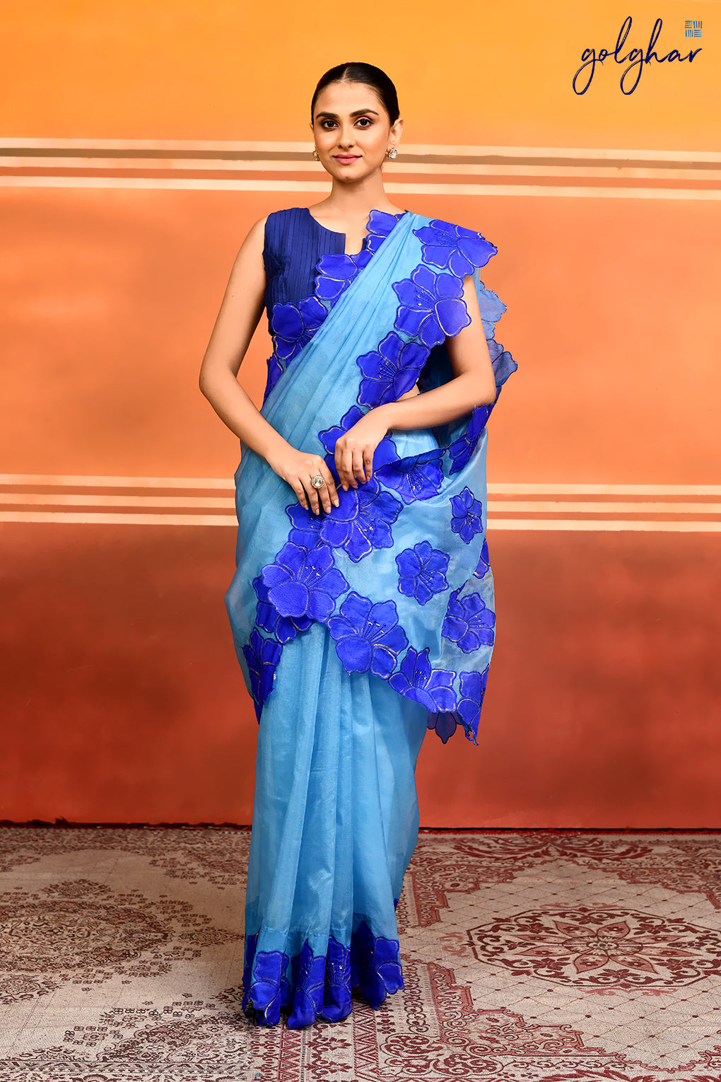 Petals in Sky (Saree)