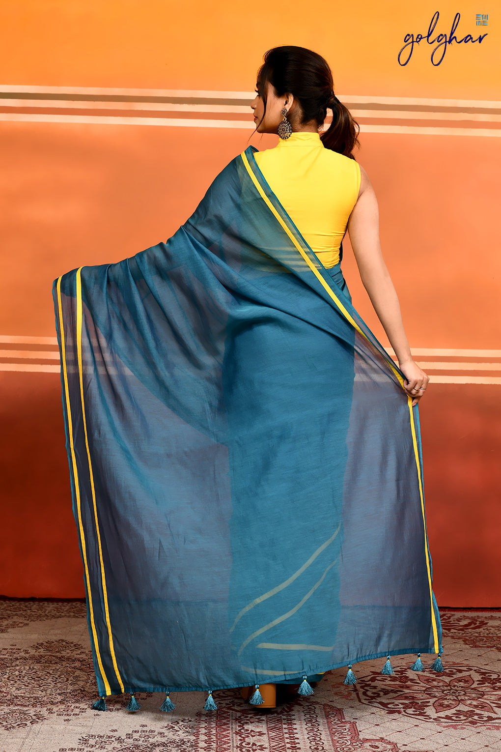 Sun in the Sky (Saree)