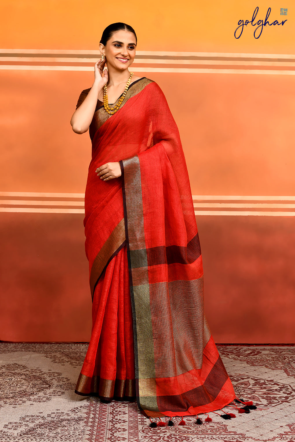 Fire & Fortune (Saree)