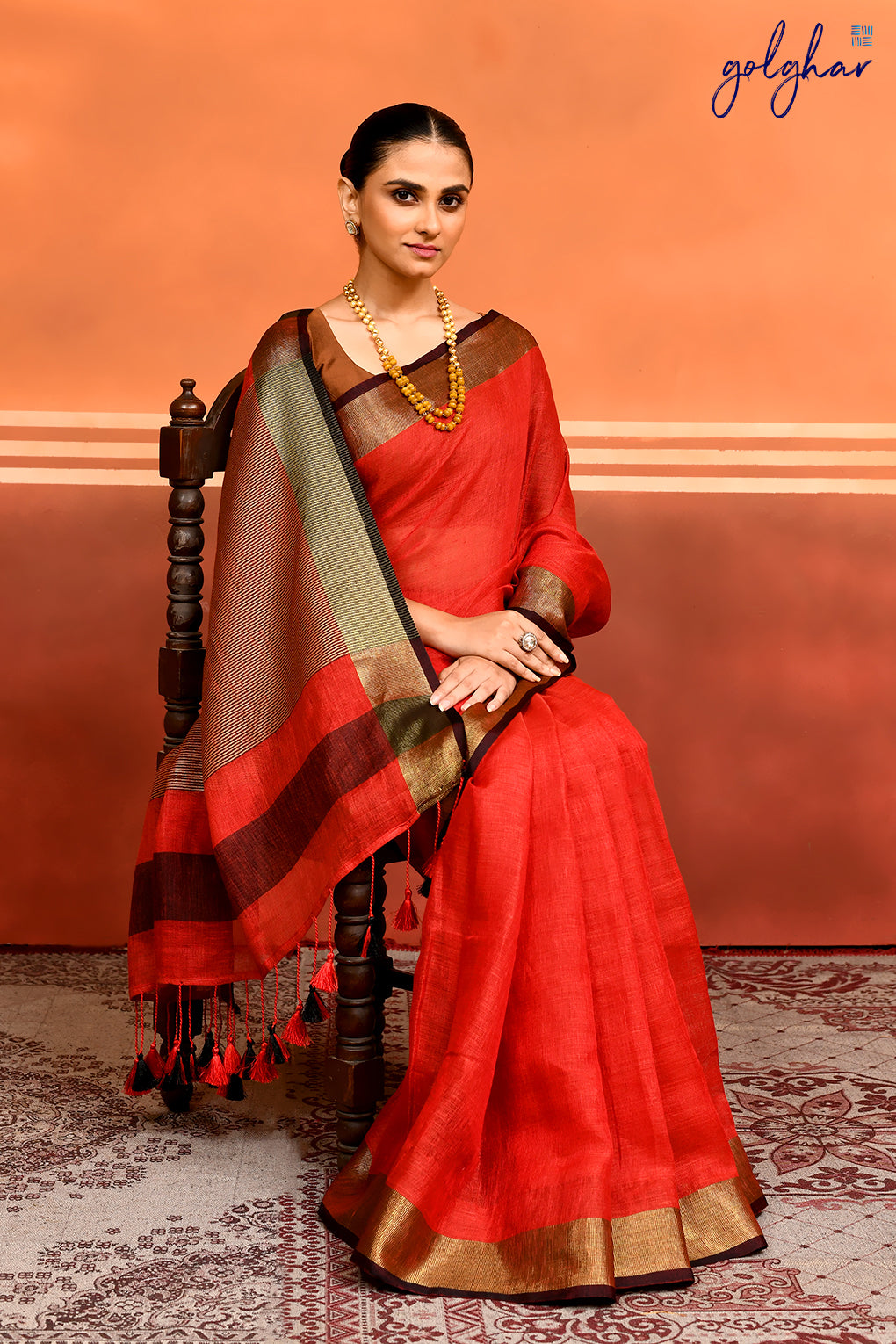 Fire & Fortune (Saree)