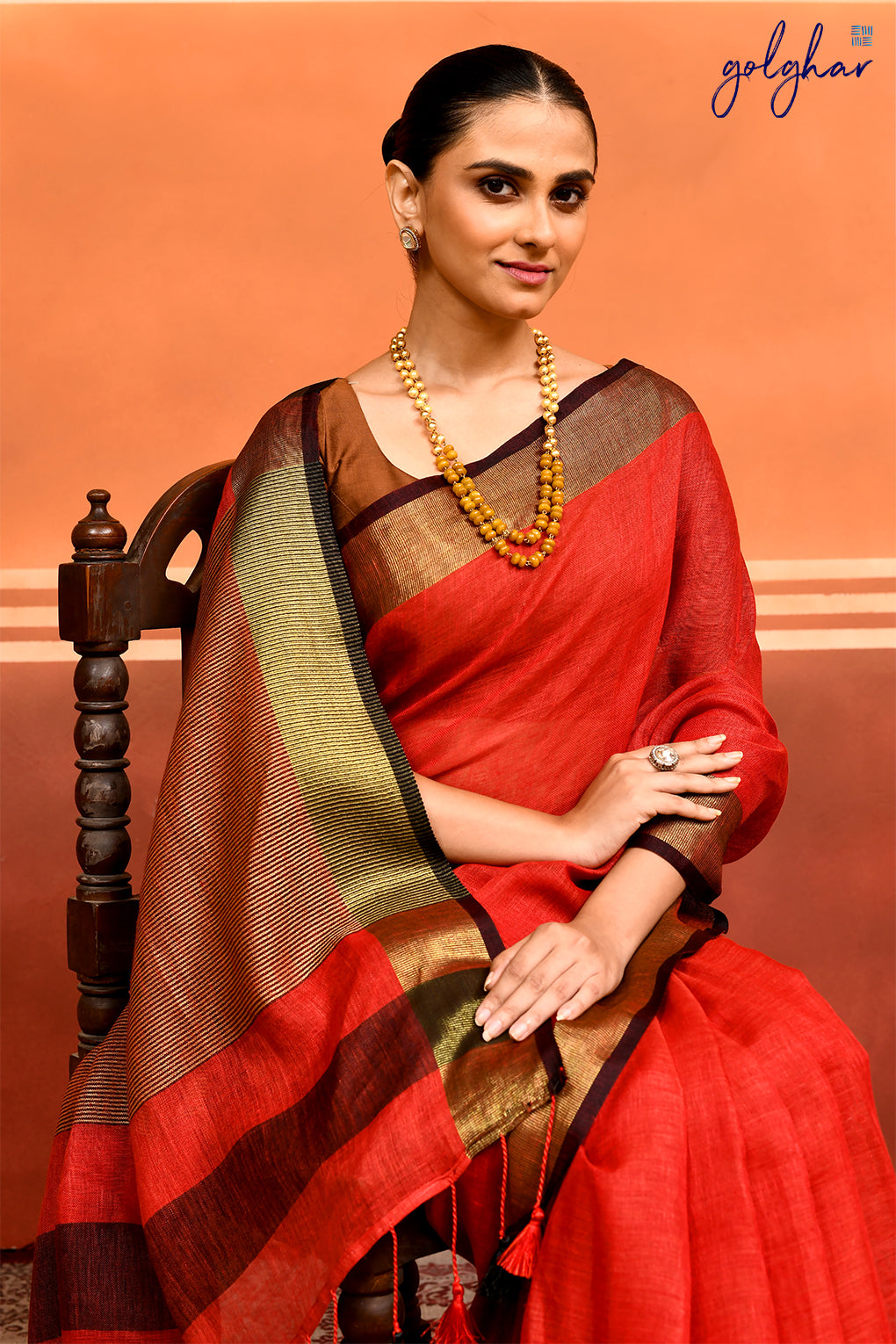Fire & Fortune (Saree)