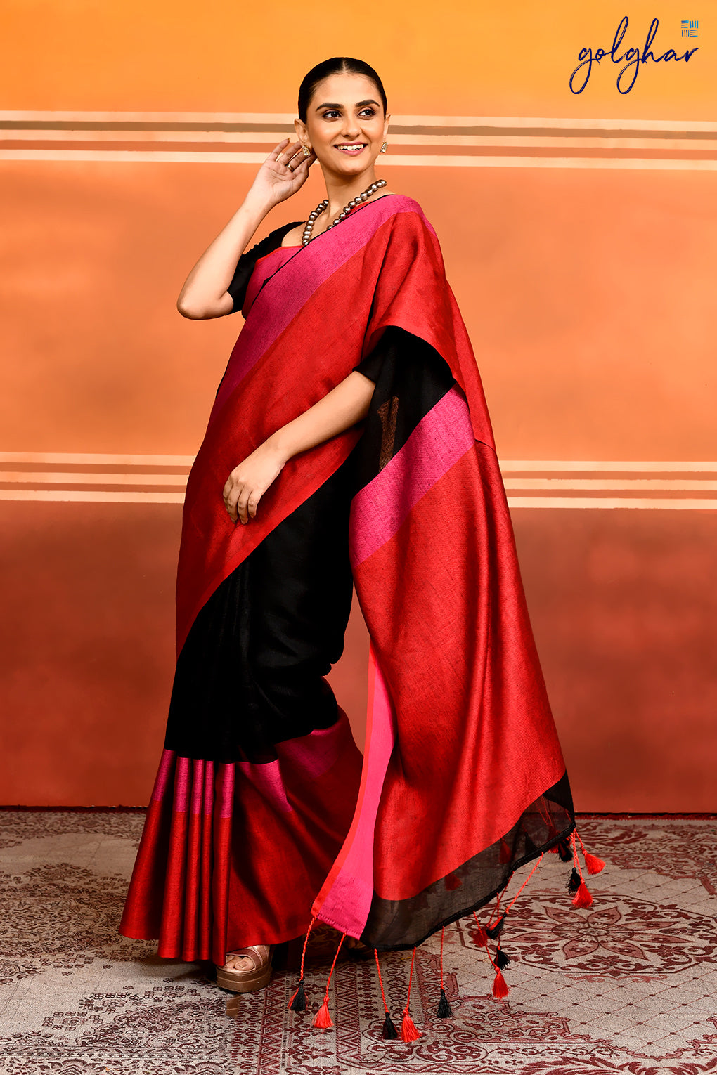 Dark Romance (Saree)