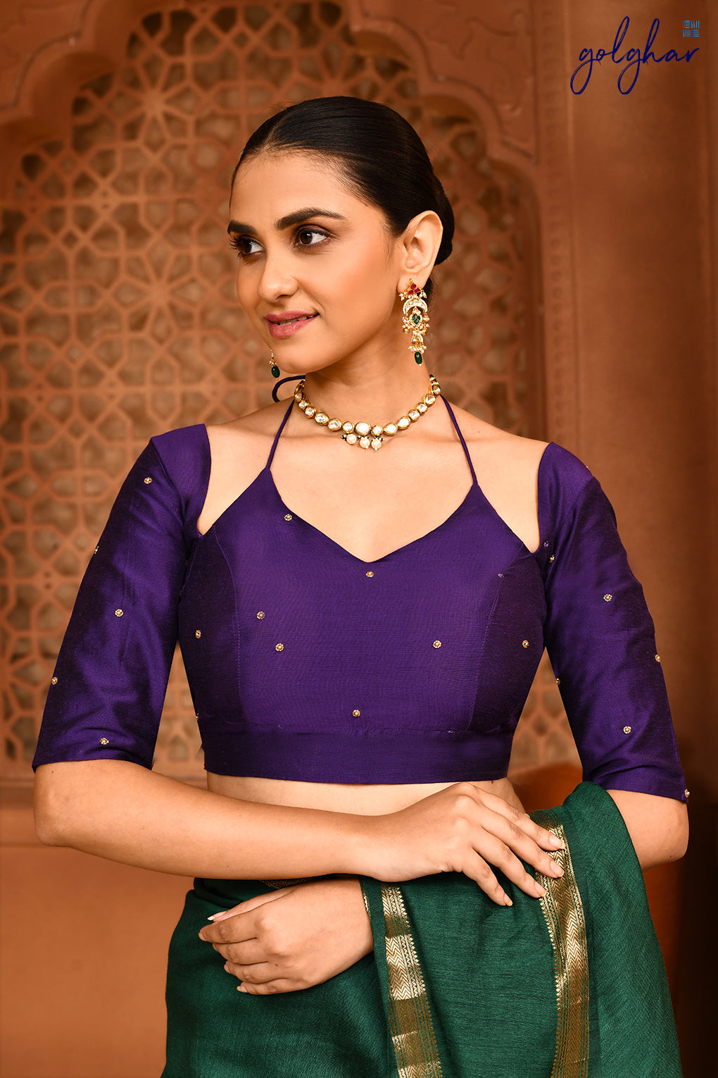 Purple Daana (Blouse)