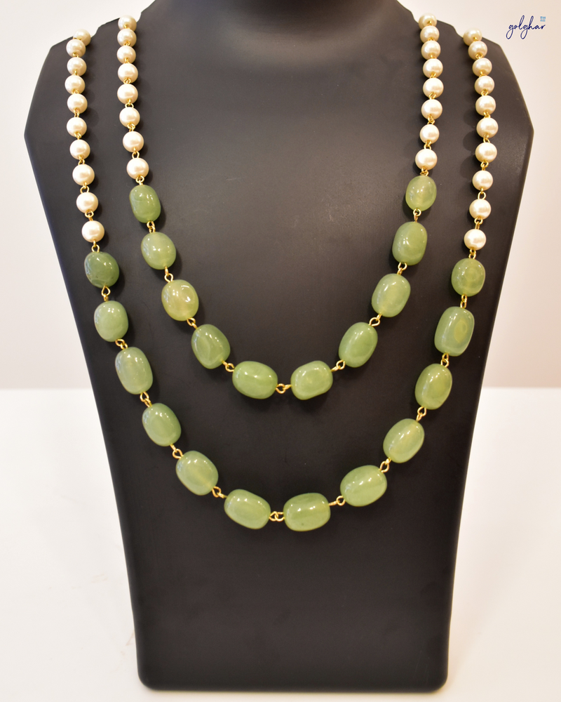 Gulraaz Necklace (Fern Green)