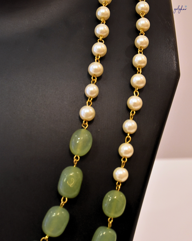 Gulraaz Necklace (Fern Green)