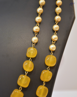 Gulraaz Necklace (Mustard)