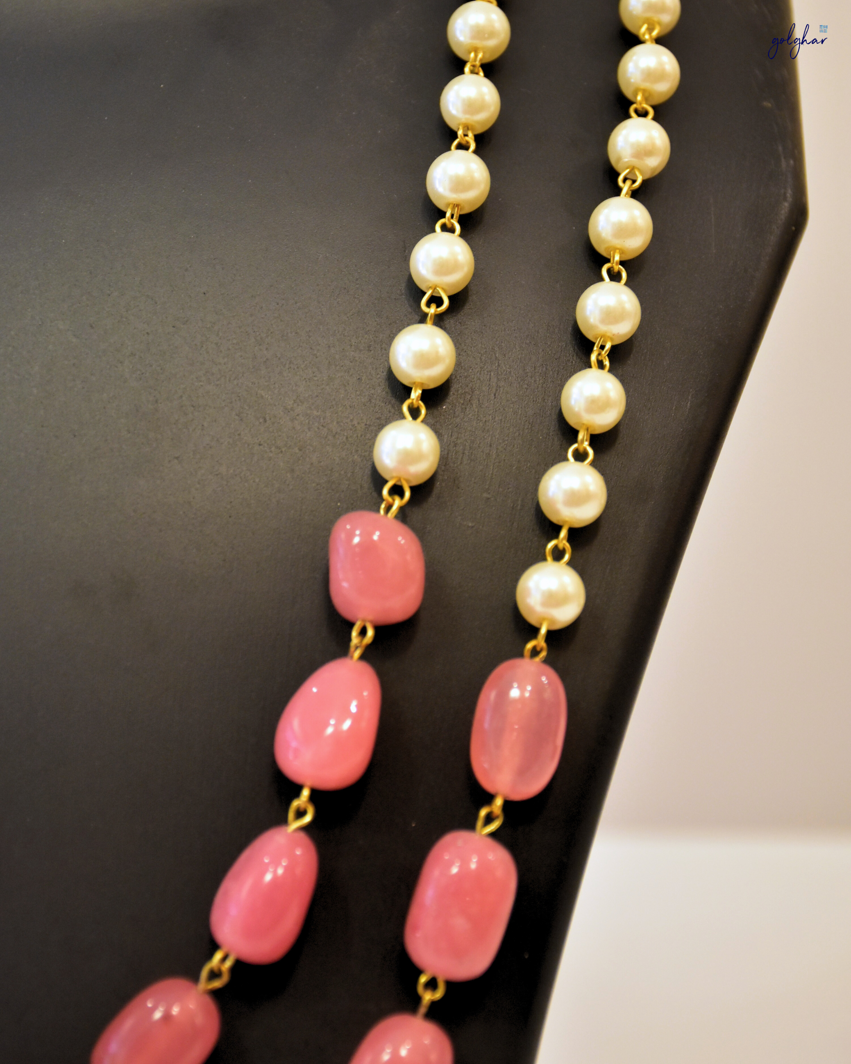 Gulraaz Necklace (Pink)