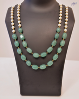 Gulraaz Necklace (Teal Green)