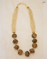 Swarn Saaz Necklace (Antique Gold)