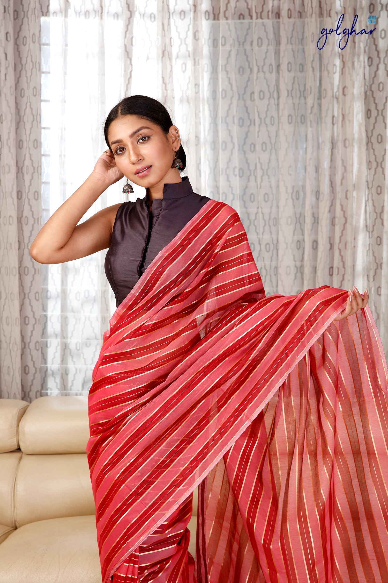 Bright & Blazing (Saree)