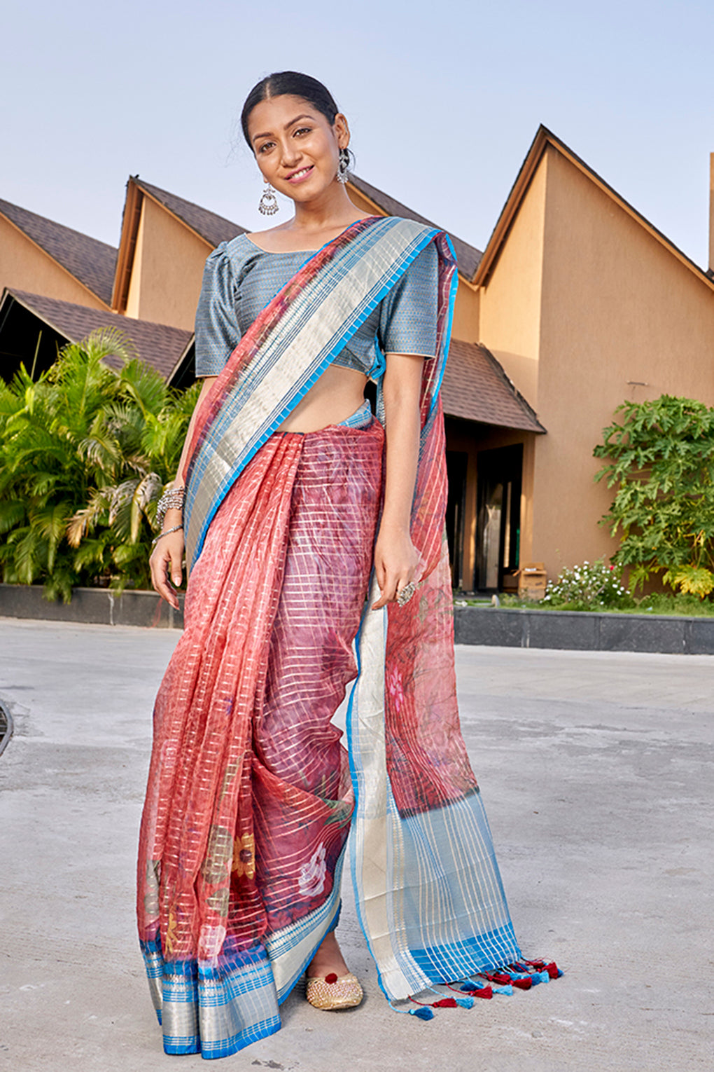 Aesthetic Charm (Saree)